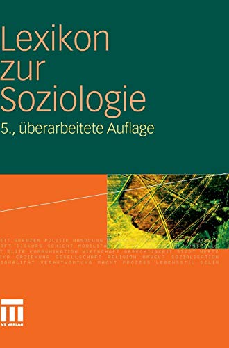 Lexikon zur Soziologie von VS Verlag für Sozialwissenschaften