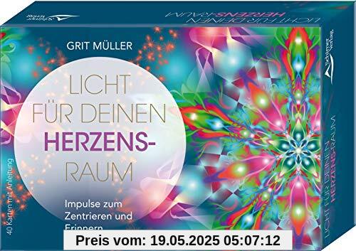 Licht für deinen Herzensraum- Impulse zum Zentrieren und Erinnern: - 40 Karten mit Anleitung Licht für deinen Herzensraum- Impulse zum Zentrieren und Erinnern: - 40 Karten mit Anleitung