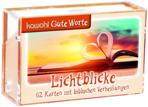 Lichtblicke: 62 Karten mit biblischen Verheißungen von Kawohl Verlag GmbH & Co. KG
