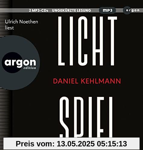 Lichtspiel: Roman