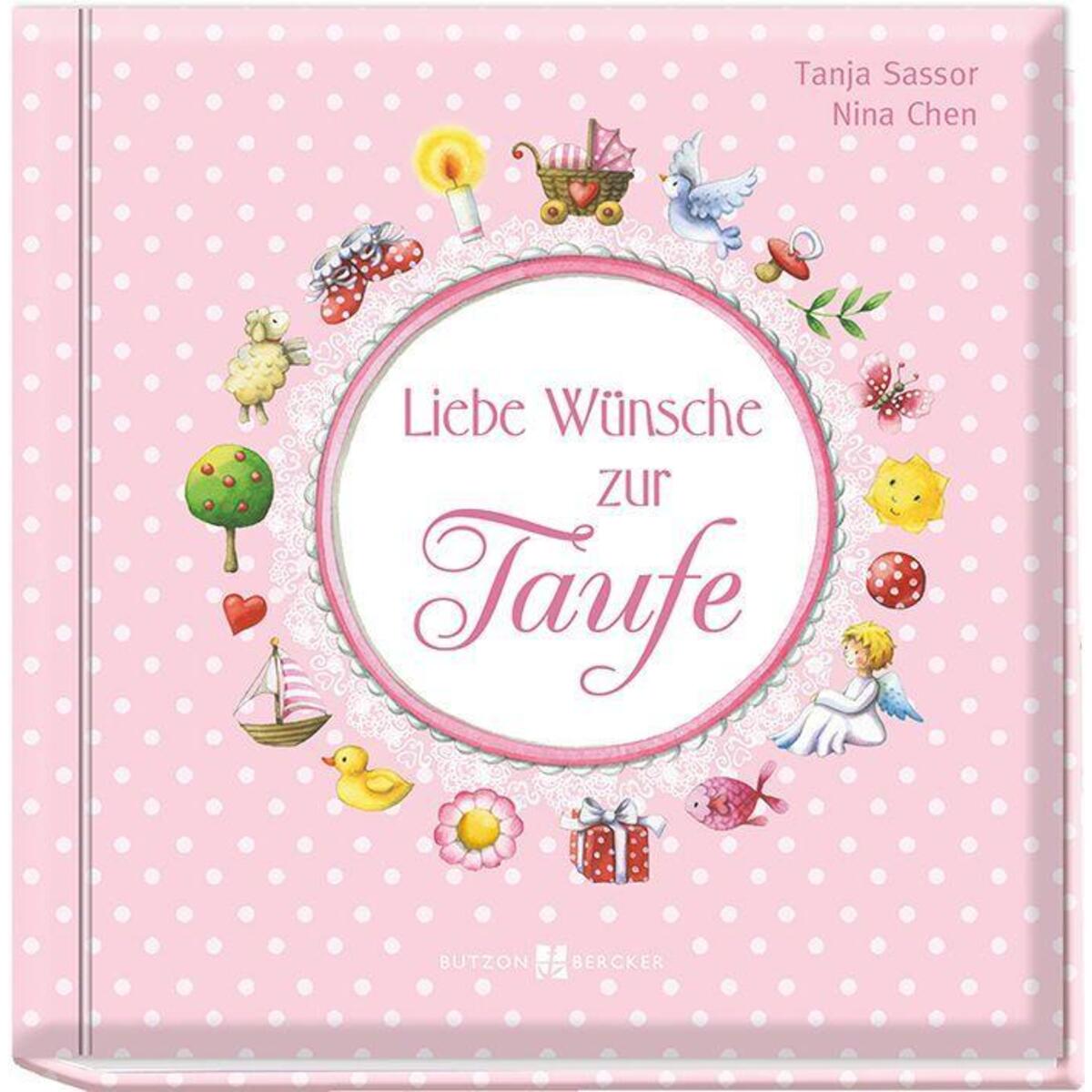 Liebe Wünsche zur Taufe (1 Stück) von Butzon und Bercker