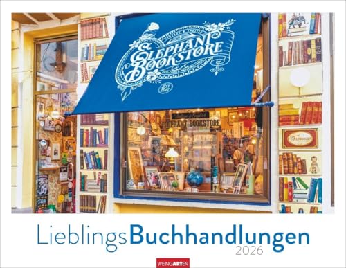 Lieblings-Buchhandlungen Kalender 2026: Fotokalender mit Aufnahmen der schönsten Buchhandlungen. Großartiges Geschenk für Buchliebhaber! Jahres-Wandkalender 2026 im Format 34 x 44 cm. Lieblings-Buchhandlungen Kalender 2026: Fotokalender mit Aufnahmen der schönsten Buchhandlungen. Großartiges Geschenk für Buchliebhaber! Jahres-Wandkalender 2026 im Format 34 x 44 cm. von Weingarten