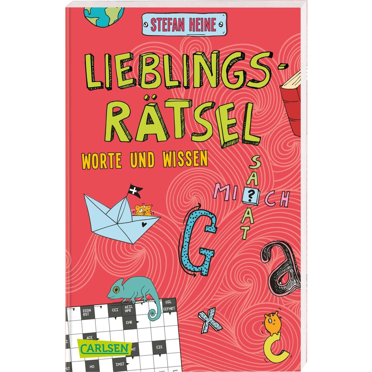 Lieblingsrätsel - Worte und Wissen, ab 8 Jahren (Kreuzworträtsel, Buchstabensala... Lieblingsrätsel - Worte und Wissen, ab 8 Jahren (Kreuzworträtsel, Buchstabensala... von Carlsen Verlag GmbH