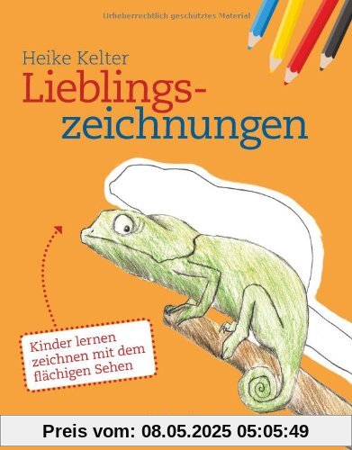 Lieblingszeichnungen: Kinder lernen zeichnen mit dem flächigen Sehen