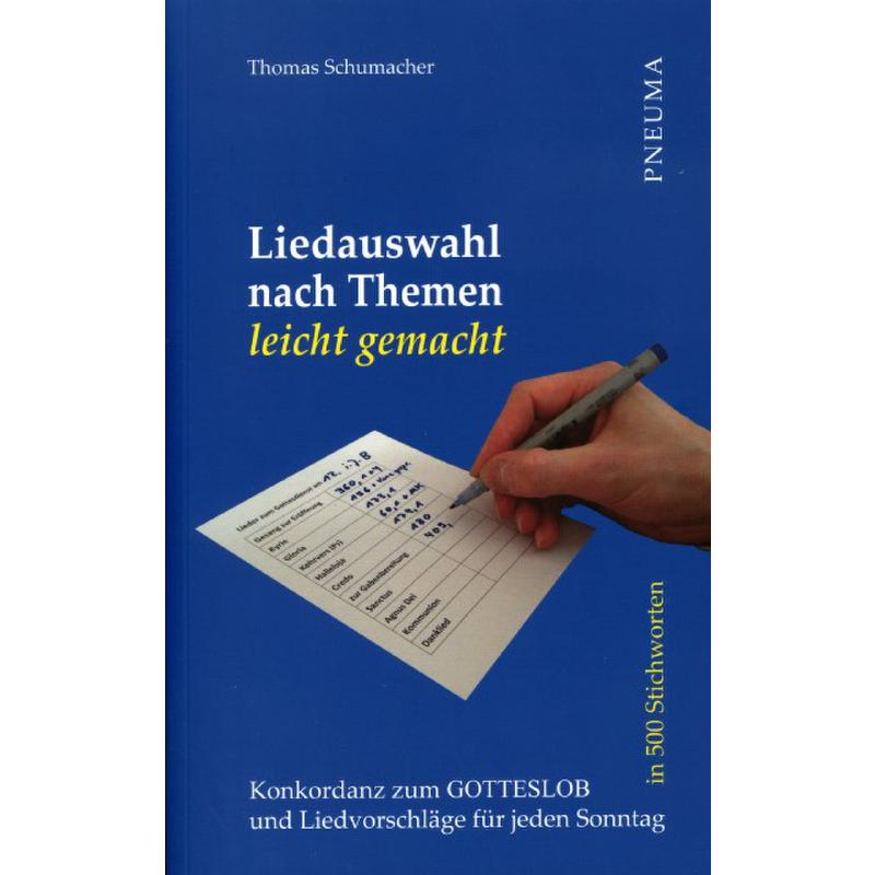 Liedauswahl nach Themen leicht gemacht Liedauswahl nach Themen leicht gemacht