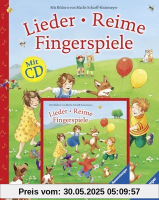 Lieder, Reime, Fingerspiele (mit CD)