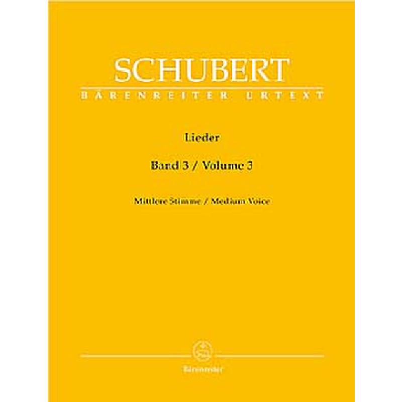 Lieder 3 Lieder 3