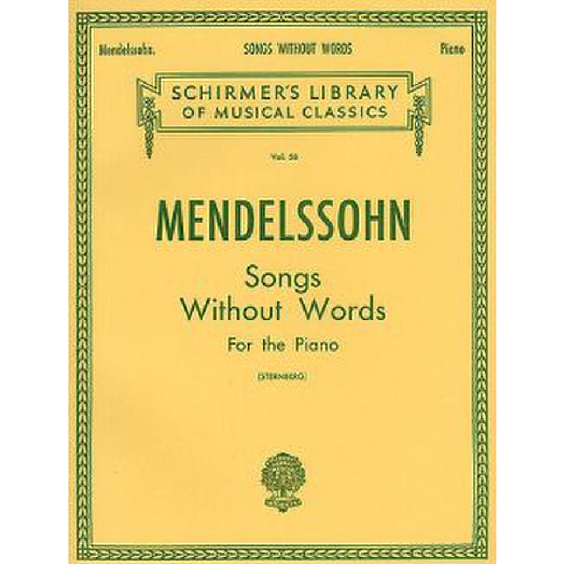 Lieder ohne Worte Lieder ohne Worte