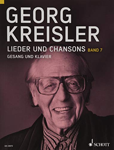 Lieder und Chansons: Band 7. Gesang und Klavier. von Schott Music