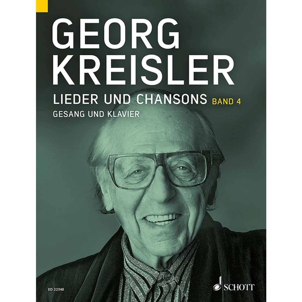 Lieder und Chansons. Gesang und Klavier. Band 4 von Schott Music