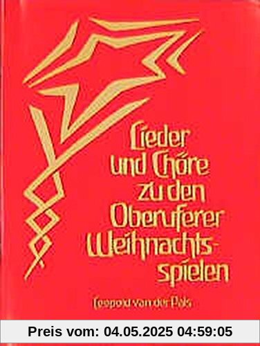 Lieder und Chöre zu den Oberuferer Weihnachtsspielen: Spiele aus altem Brauchtum, mitgeteilt von Karl Julius Schröer. Mit Klavierbegleitung. Noten und Texte