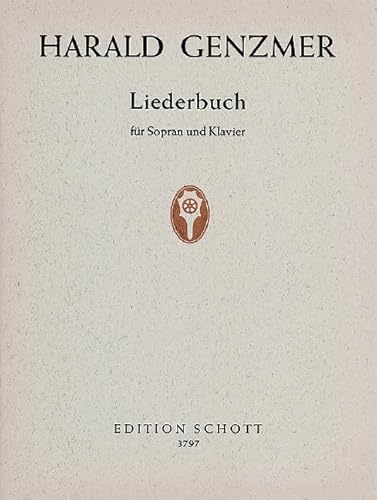Liederbuch: GeWV 74. Sopran und Klavier. Sopran.