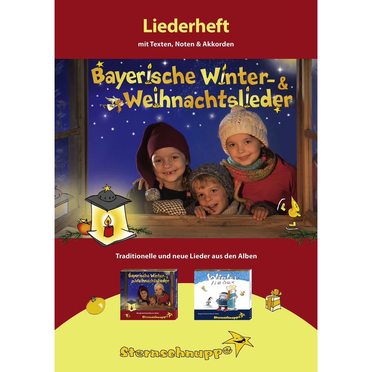 Liederheft Bayerische Winter- und Weihnachtslieder von Sternschnuppe Verlag Gbr