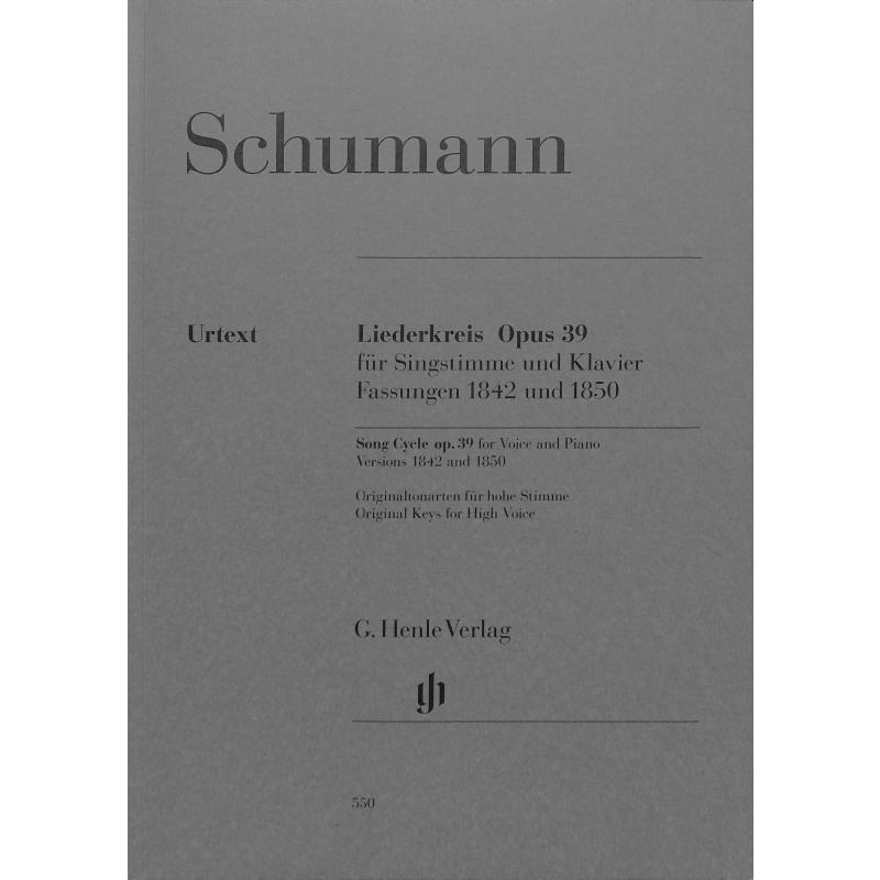 Liederkreis op 39 (Fassung 1842 + 1850)