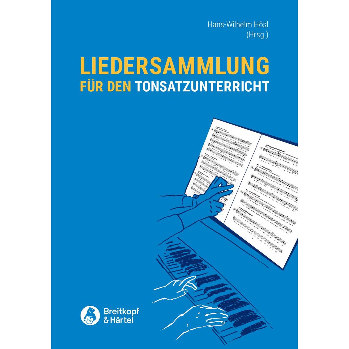 Liedersammlung für den Tonsatzunterricht (Eine Sammlung von 550 Volksliedern für... von Breitkopf & Härtel