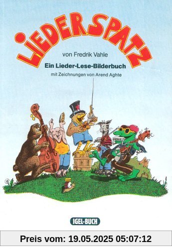 Liederspatz: Mit Spielanleitungen, Erläuterungen, Melodien und Texten der Lieder. Ein Lieder-Lese-Bilderbuch Liederspatz: Mit Spielanleitungen, Erläuterungen, Melodien und Texten der Lieder. Ein Lieder-Lese-Bilderbuch