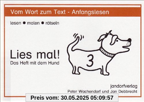 Lies mal!, Heft 3: Das Heft mit dem Hund