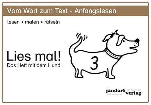 Lies mal!, Heft 3: Das Heft mit dem Hund Lies mal!, Heft 3: Das Heft mit dem Hund