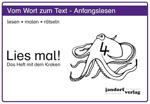 Lies mal!, Heft 4: Das Heft mit dem Kraken Lies mal!, Heft 4: Das Heft mit dem Kraken