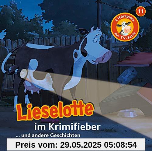 Lieselotte im Krimifieber: Vier Hörspiele – Folge 11 (Lieselotte Filmhörspiele, Band 11)