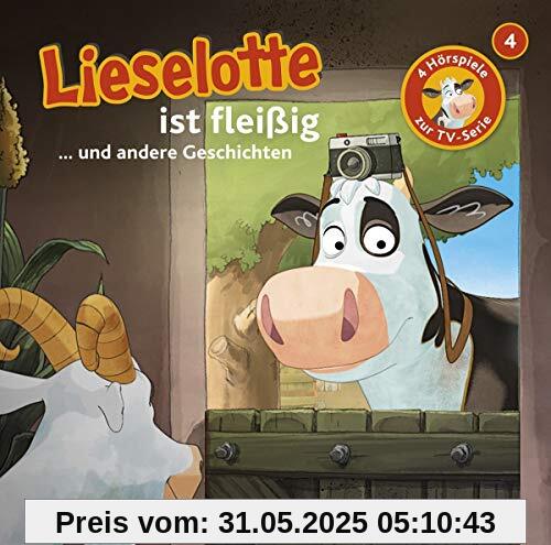 Lieselotte ist fleißig: Vier Hörspiele – Folge 4 (Lieselotte Filmhörspiele, Band 4)