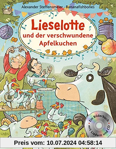 Lieselotte und der verschwundene Apfelkuchen Buch mit CD