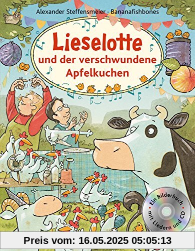 Lieselotte und der verschwundene Apfelkuchen Buch mit CD Lieselotte und der verschwundene Apfelkuchen Buch mit CD