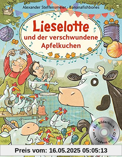 Lieselotte und der verschwundene Apfelkuchen Buch mit CD