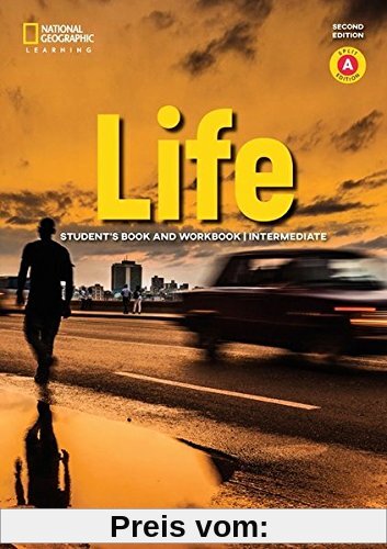 Life - Second Edition: B1.2/B2.1: Intermediate - Student's Book and Workbook (Combo Split Edition A) + Audio-CD + App: Unit 1-6