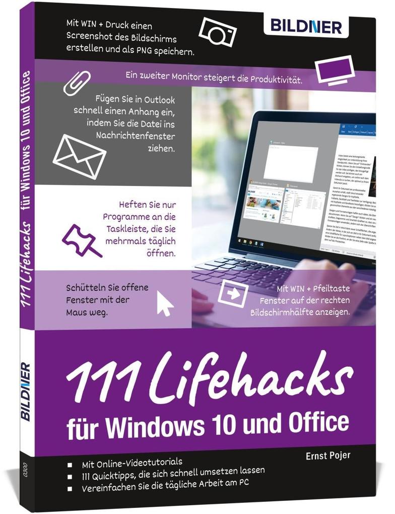 111 Lifehacks für Windows 10 und Office von BILDNER Verlag