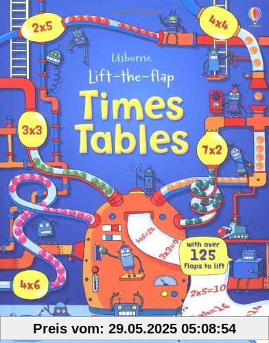 Lift the Flap Times Tables Book (Usborne Lift-the-Flap-Books)
