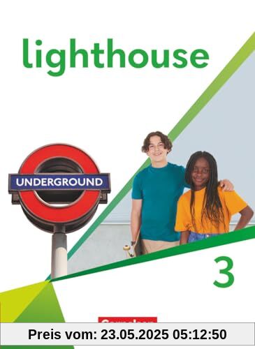 Lighthouse - General Edition - Band 3: 7. Schuljahr: Schulbuch - Kartoniert