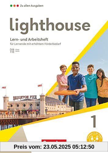 Lighthouse - Zu allen Ausgaben - Band 1: 5. Schuljahr: Lern- und Arbeitsheft