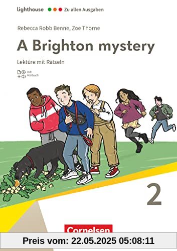 Lighthouse - Zu allen Ausgaben - Band 2: 6. Schuljahr, Stufe 1: A Brighton mystery - Lektüre - Mit Rätseln