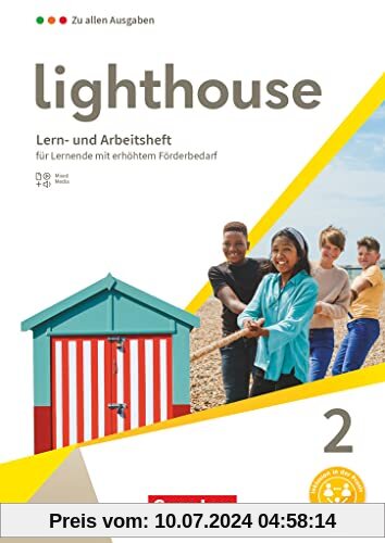 Lighthouse - Zu allen Ausgaben - Band 2: 6. Schuljahr: Lern- und Arbeitsheft - Mit digitalen Medien