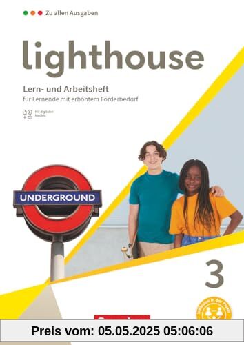 Lighthouse - Zu allen Ausgaben - Band 3: 7. Schuljahr: Lern- und Arbeitsheft - Mit digitalen Medien Lighthouse - Zu allen Ausgaben - Band 3: 7. Schuljahr: Lern- und Arbeitsheft - Mit digitalen Medien
