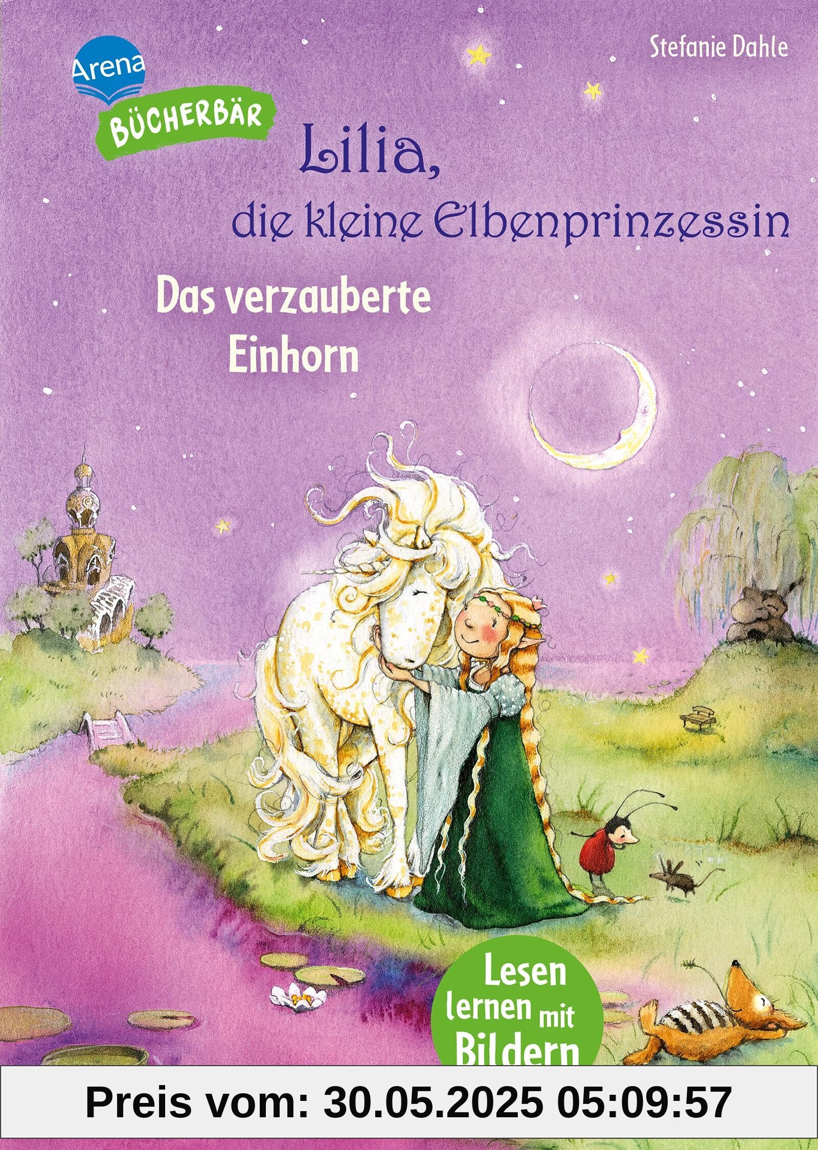 Lilia, die kleine Elbenprinzessin. Das verzauberte Einhorn: Der Bücherbär. Lesen lernen mit Bildern. Zum Vor- und Mitlesen. Bilder ersetzen Hauptwörter Lilia, die kleine Elbenprinzessin. Das verzauberte Einhorn: Der Bücherbär. Lesen lernen mit Bildern. Zum Vor- und Mitlesen. Bilder ersetzen Hauptwörter