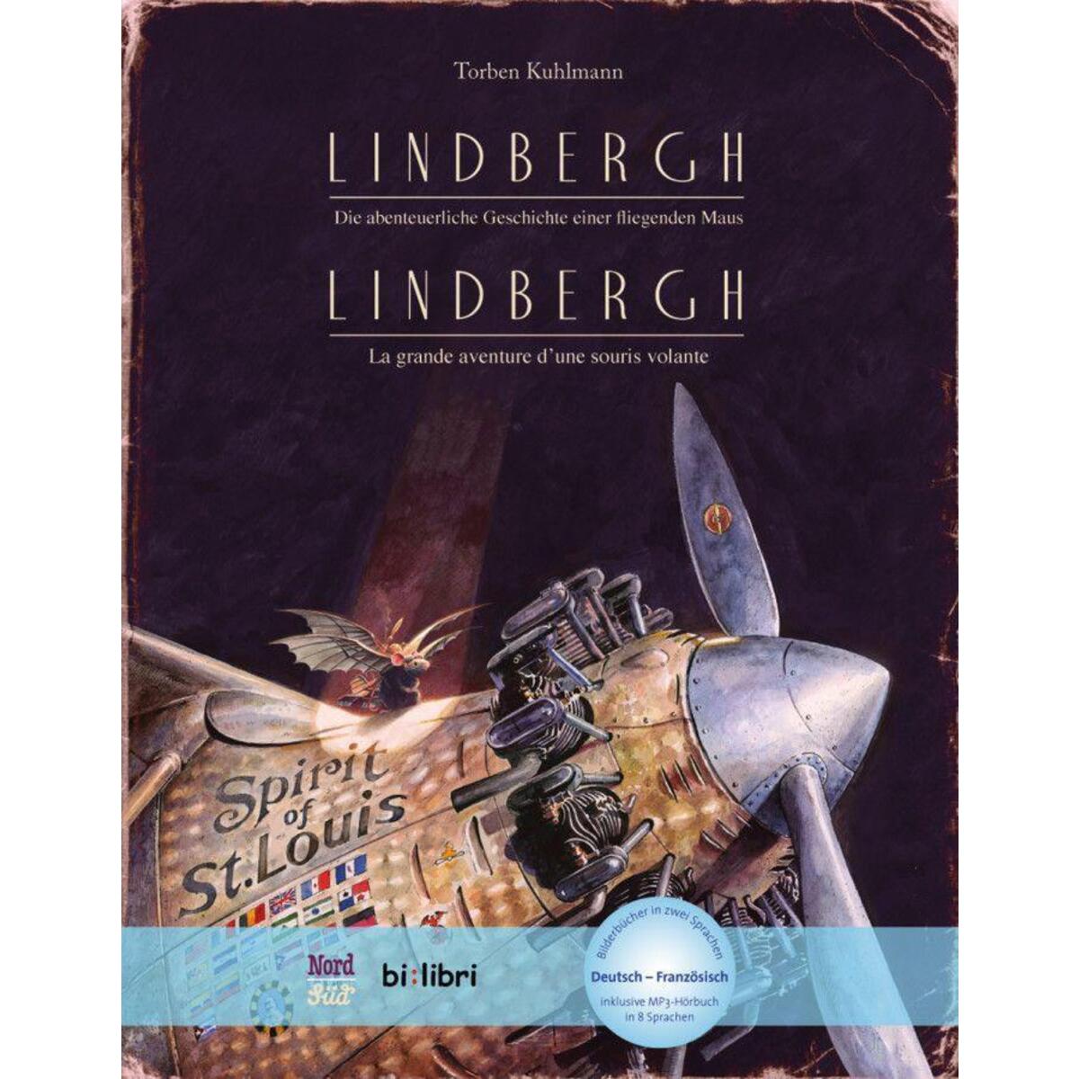 Lindbergh. Kinderbuch Deutsch-Französisch mit MP3-Hörbuch zum Herunterladen von Hueber Verlag GmbH