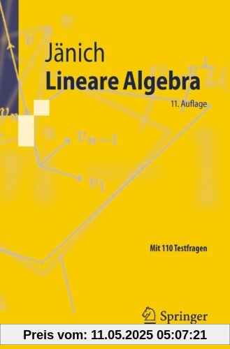 Lineare Algebra (Springer-Lehrbuch) (German Edition): Mit 110 Testfragen