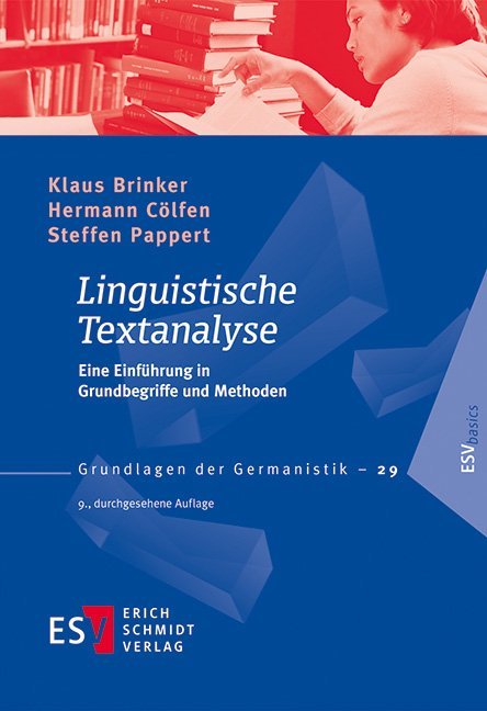 Linguistische Textanalyse von Schmidt Erich Verlag
