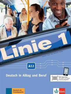 Linie 1 A1. Kurs- und Übungsbuch mit Zugang zur Klett Argumented App, Teil 1 von Klett Sprachen / Klett Sprachen GmbH