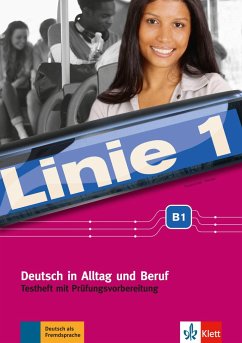 Linie 1 B1. Testheft mit Audio-CD von Klett Sprachen / Klett Sprachen GmbH