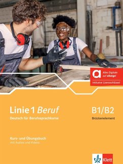 Linie 1 Beruf B1/B2 Brückenelement - Hybride Ausgabe allango von Klett Sprachen