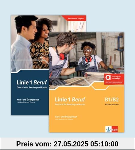Linie 1 Beruf B1/B2 Brückenelement und B2 - Hybride Ausgabe allango: Deutsch für Berufssprachkurse. Paket aus den Kurs- und Übungsbüchern ... 1 Beruf: Deutsch für Berufssprachkurse)