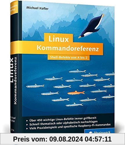 Linux Kommandoreferenz: Shell-Befehle von A bis Z