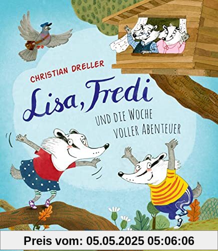 Lisa, Fredi und die Woche voller Abenteuer: Vorlesegeschichten für Kinder ab 4 über das Zusammenleben von Jung und Alt