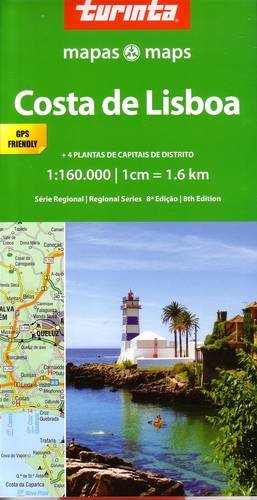 Lisbon Coast 1 : 160 000: Costa De Lisboa (Regional Series)