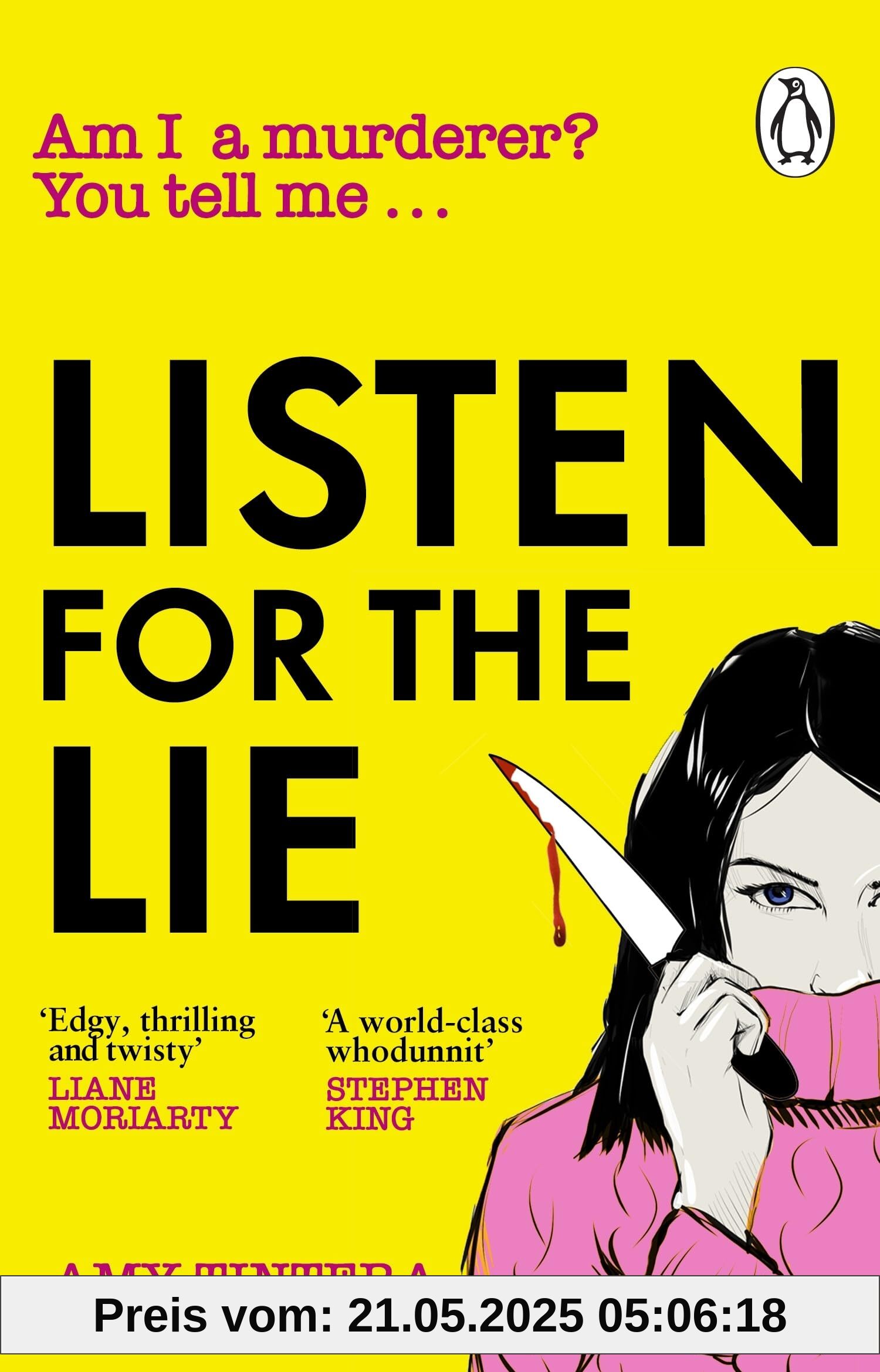 Listen for the Lie: The gripping new crime thriller for 2024 and instant New York Times bestseller that will keep you up all night Listen for the Lie: The gripping new crime thriller for 2024 and instant New York Times bestseller that will keep you up all night