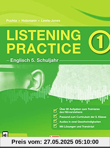 Listening Practice 1. Heft inkl. HELBLING Media App: Englisch Klasse 5. Ausgabe Deutschland (Listening Practice: Englisch)