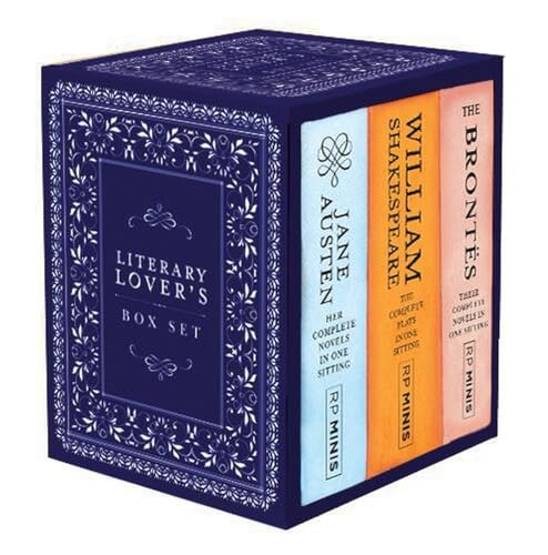 Literary Lover's Box Set: William Shakespeare, The Brontes, Jane Austen (RP Minis) von Running Press Mini Editions